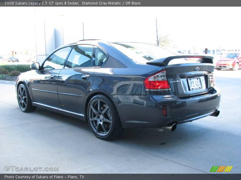 2008 Legacy 2.5 GT spec.B Sedan Diamond Gray Metallic