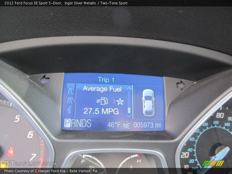 Ingot Silver Metallic / Two-Tone Sport 2012 Ford Focus SE Sport 5-Door
