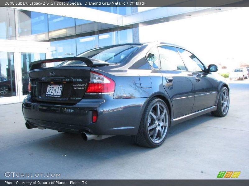  2008 Legacy 2.5 GT spec.B Sedan Diamond Gray Metallic