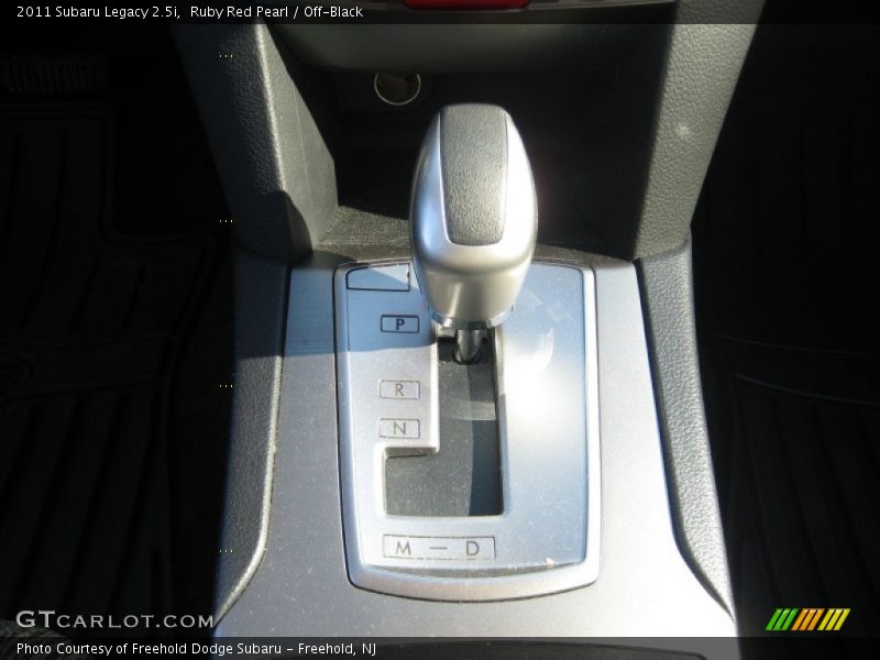 Ruby Red Pearl / Off-Black 2011 Subaru Legacy 2.5i