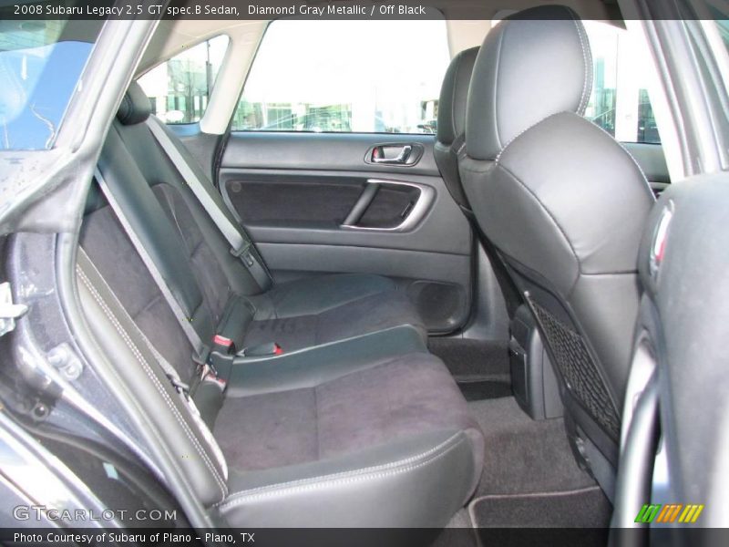 Diamond Gray Metallic / Off Black 2008 Subaru Legacy 2.5 GT spec.B Sedan