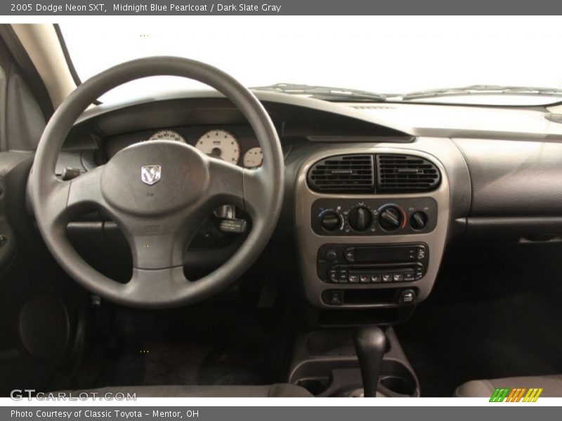 Midnight Blue Pearlcoat / Dark Slate Gray 2005 Dodge Neon SXT