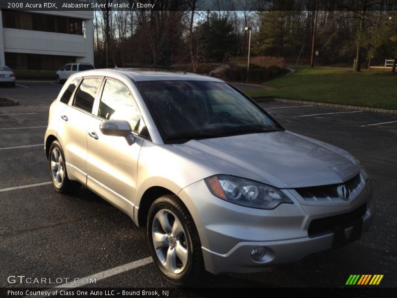 Alabaster Silver Metallic / Ebony 2008 Acura RDX