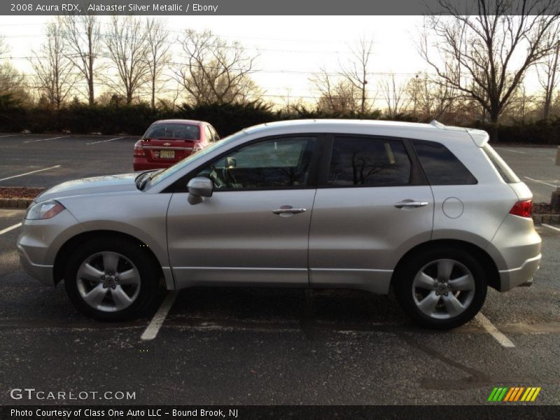 Alabaster Silver Metallic / Ebony 2008 Acura RDX