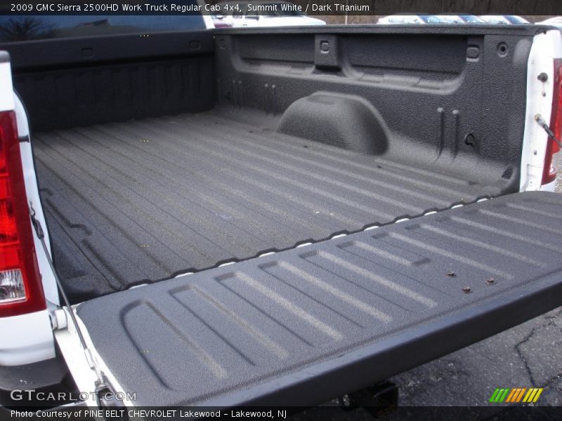 Summit White / Dark Titanium 2009 GMC Sierra 2500HD Work Truck Regular Cab 4x4