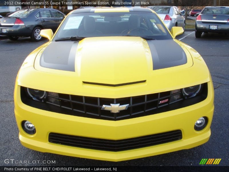Rally Yellow / Jet Black 2012 Chevrolet Camaro SS Coupe Transformers Special Edition