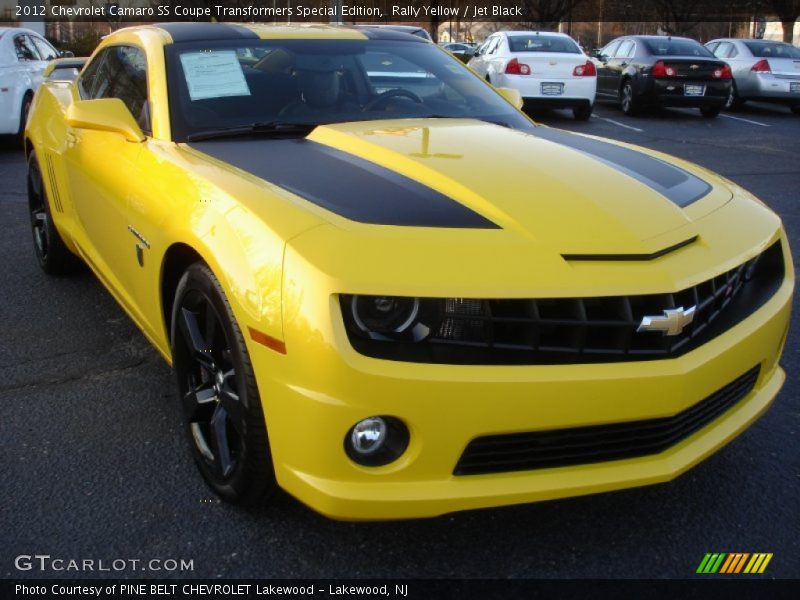 Front 3/4 View of 2012 Camaro SS Coupe Transformers Special Edition