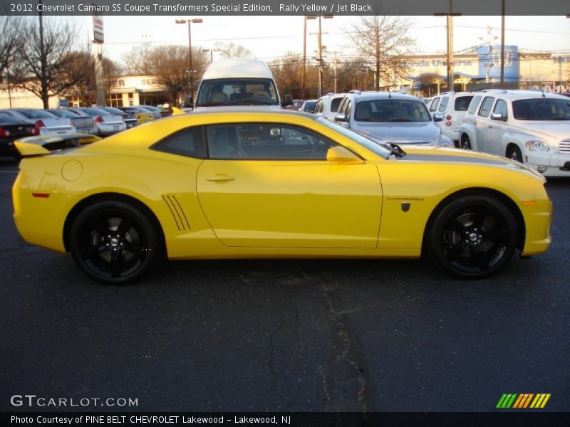  2012 Camaro SS Coupe Transformers Special Edition Rally Yellow