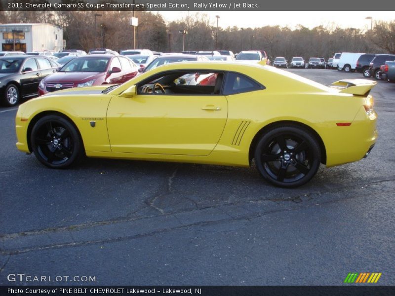  2012 Camaro SS Coupe Transformers Special Edition Rally Yellow