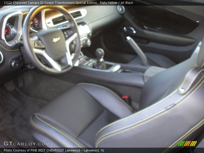 Rally Yellow / Jet Black 2012 Chevrolet Camaro SS Coupe Transformers Special Edition