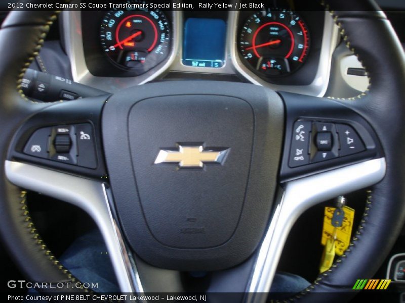 Rally Yellow / Jet Black 2012 Chevrolet Camaro SS Coupe Transformers Special Edition