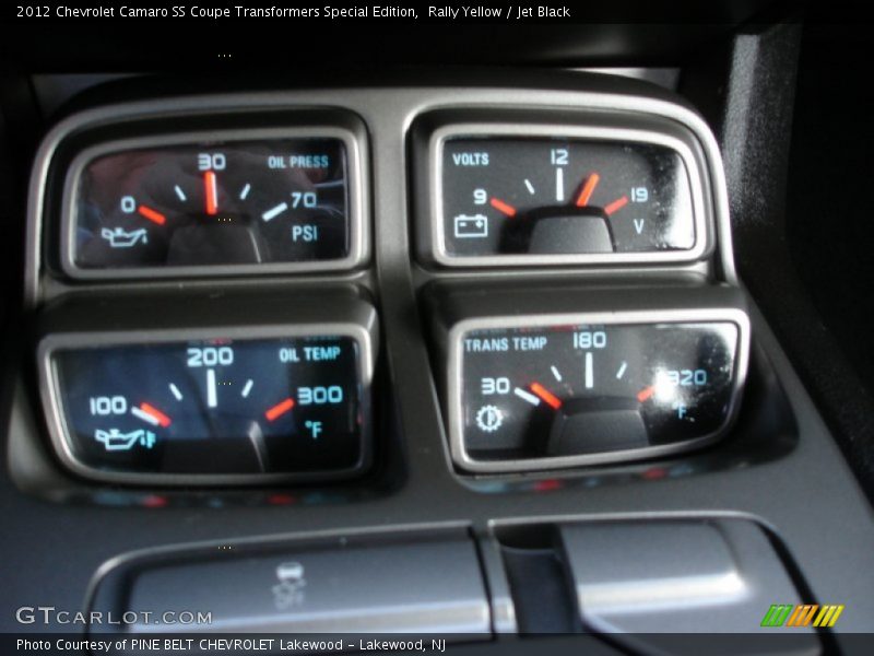  2012 Camaro SS Coupe Transformers Special Edition SS Coupe Transformers Special Edition Gauges