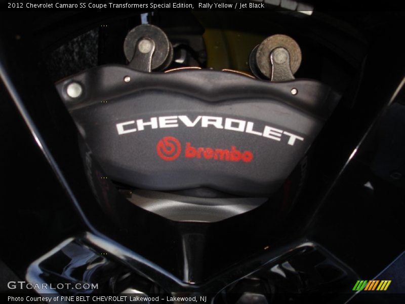Rally Yellow / Jet Black 2012 Chevrolet Camaro SS Coupe Transformers Special Edition