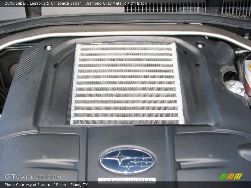 Diamond Gray Metallic / Off Black 2008 Subaru Legacy 2.5 GT spec.B Sedan