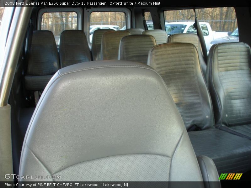 Oxford White / Medium Flint 2008 Ford E Series Van E350 Super Duty 15 Passenger