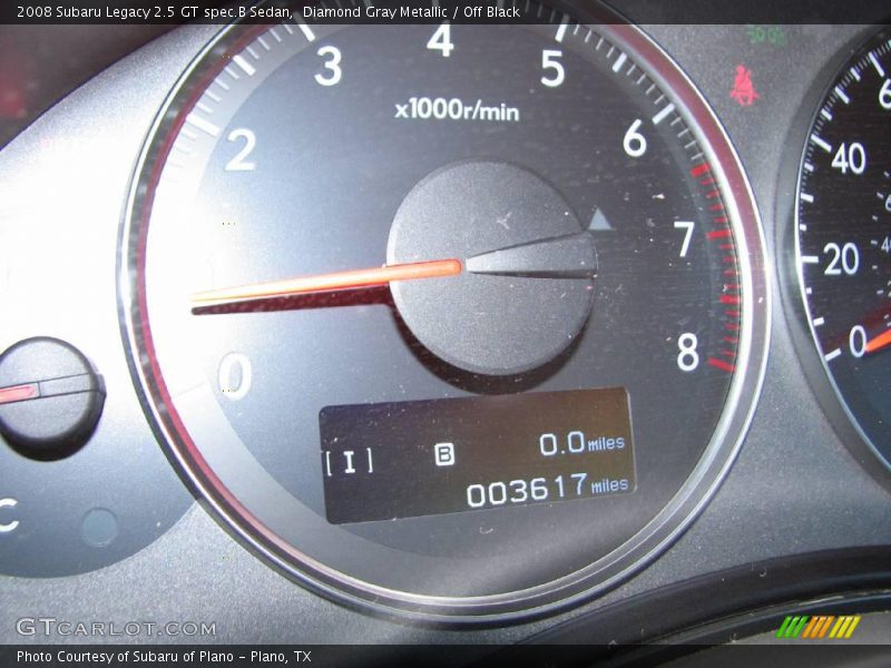 Diamond Gray Metallic / Off Black 2008 Subaru Legacy 2.5 GT spec.B Sedan