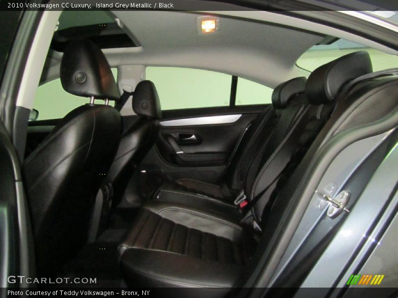 Island Grey Metallic / Black 2010 Volkswagen CC Luxury