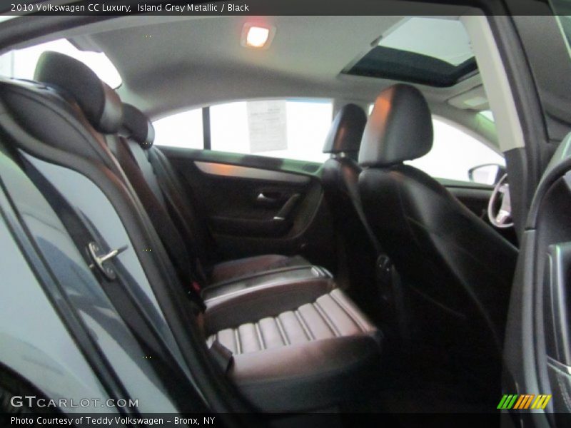 Island Grey Metallic / Black 2010 Volkswagen CC Luxury