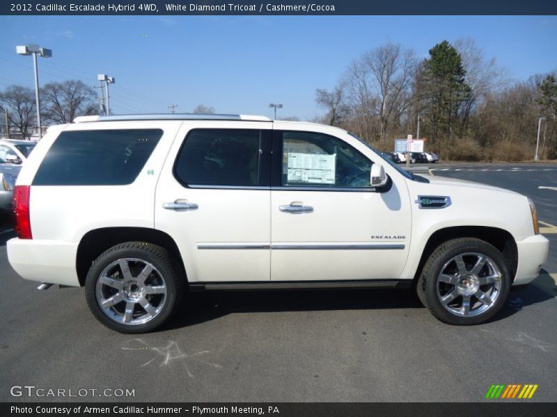  2012 Escalade Hybrid 4WD White Diamond Tricoat