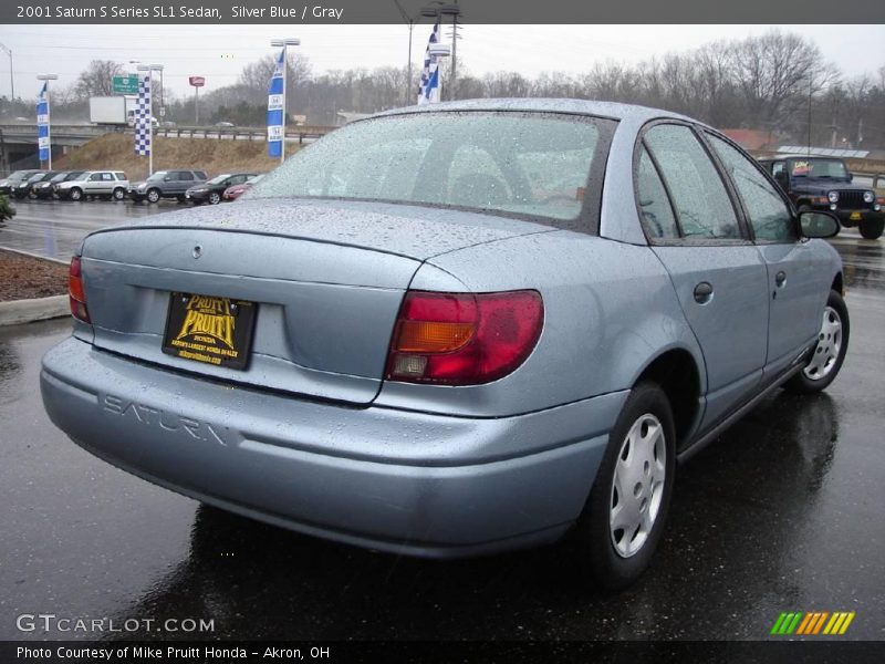 Silver Blue / Gray 2001 Saturn S Series SL1 Sedan