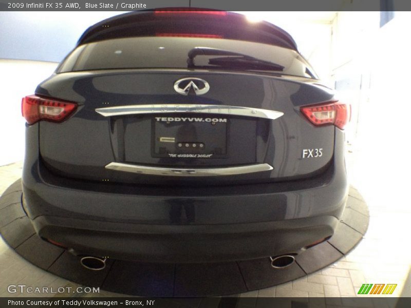 Blue Slate / Graphite 2009 Infiniti FX 35 AWD