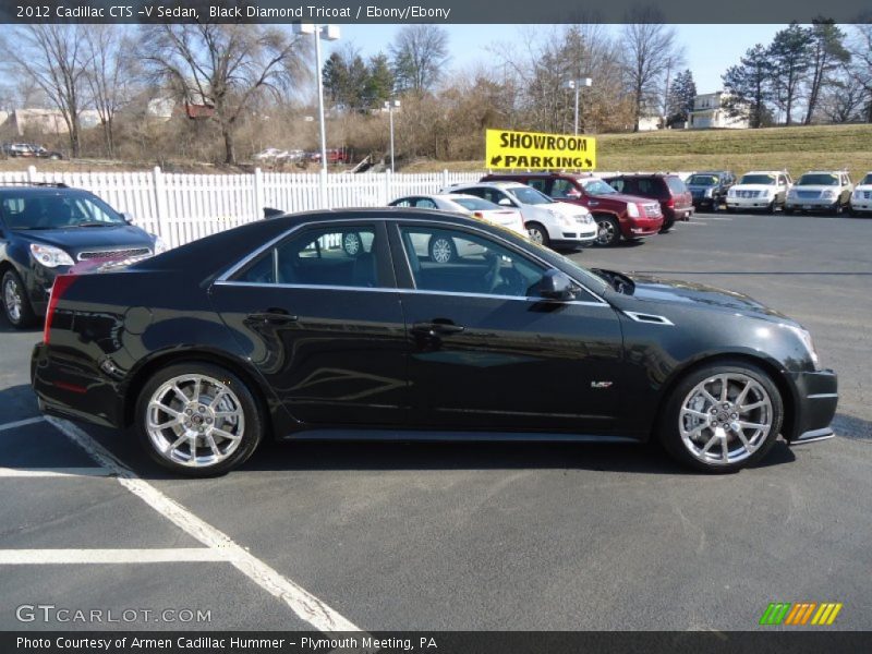  2012 CTS -V Sedan Black Diamond Tricoat