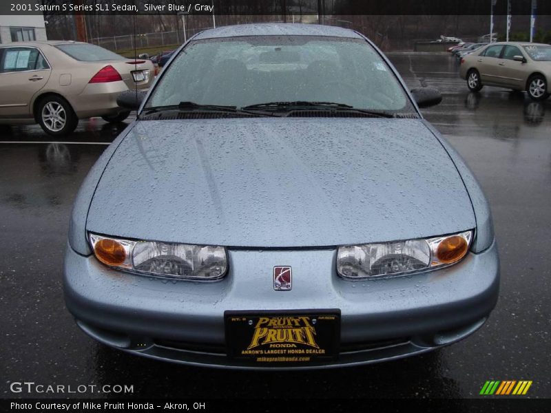 Silver Blue / Gray 2001 Saturn S Series SL1 Sedan