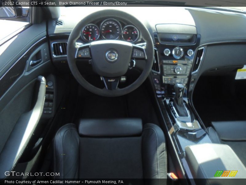 Dashboard of 2012 CTS -V Sedan