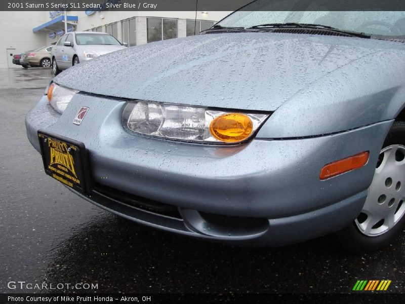 Silver Blue / Gray 2001 Saturn S Series SL1 Sedan