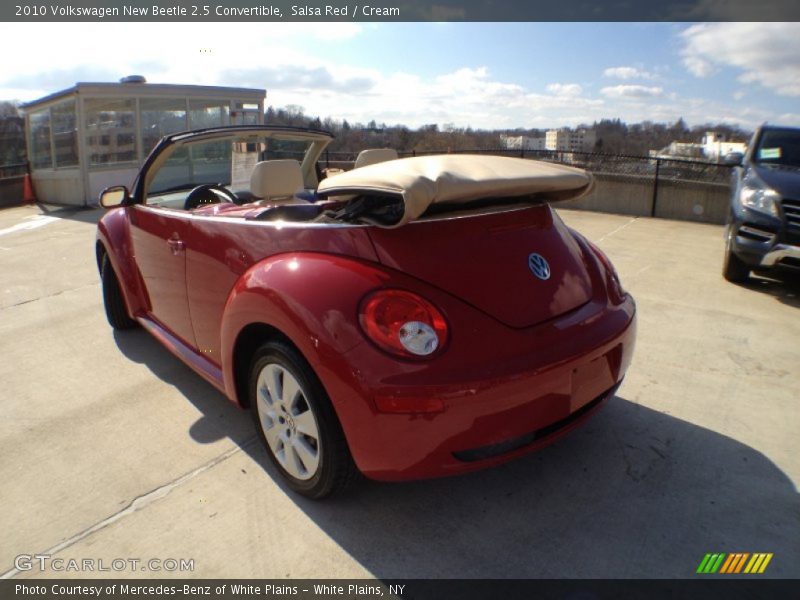 Salsa Red / Cream 2010 Volkswagen New Beetle 2.5 Convertible