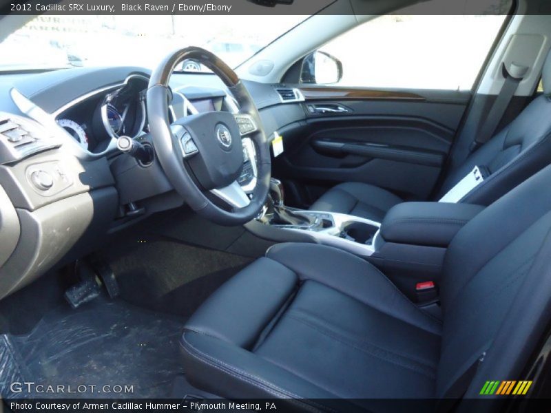 Black Raven / Ebony/Ebony 2012 Cadillac SRX Luxury