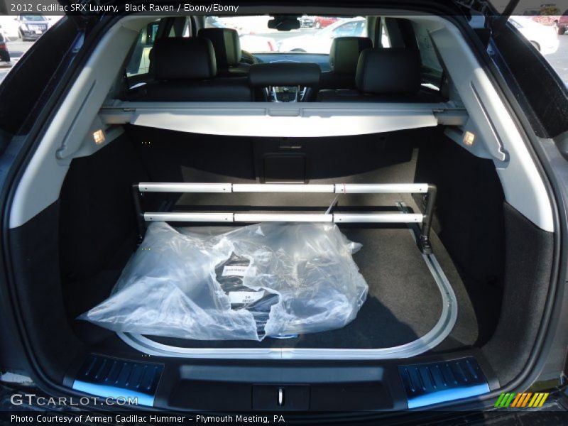 Black Raven / Ebony/Ebony 2012 Cadillac SRX Luxury