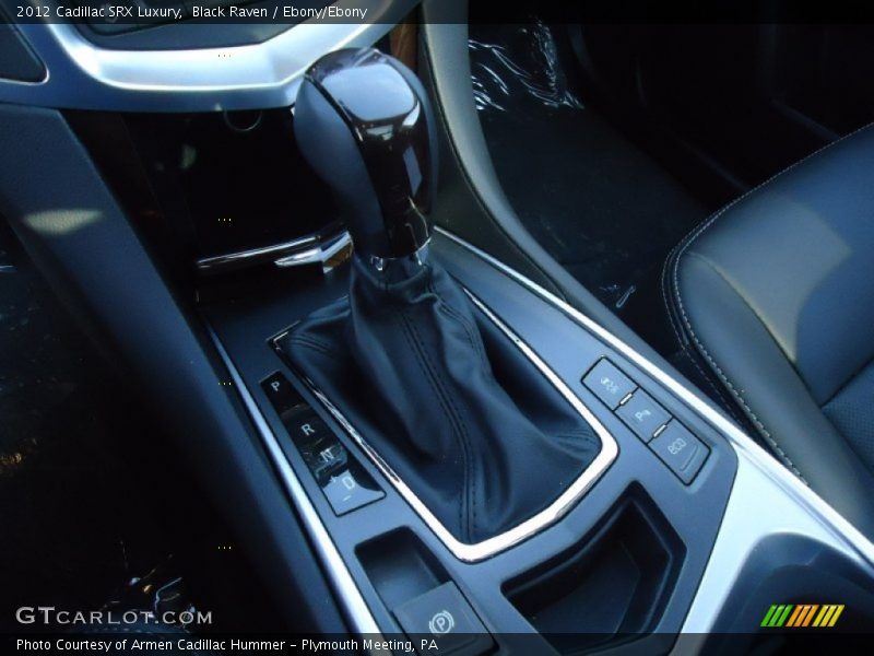 Black Raven / Ebony/Ebony 2012 Cadillac SRX Luxury