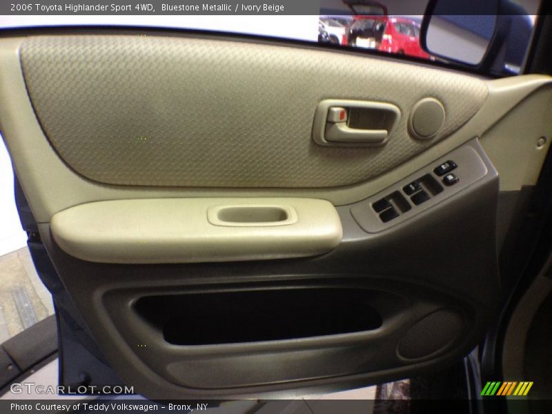Bluestone Metallic / Ivory Beige 2006 Toyota Highlander Sport 4WD