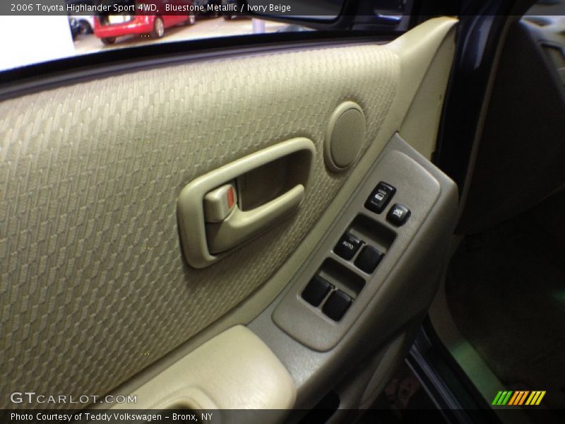 Bluestone Metallic / Ivory Beige 2006 Toyota Highlander Sport 4WD