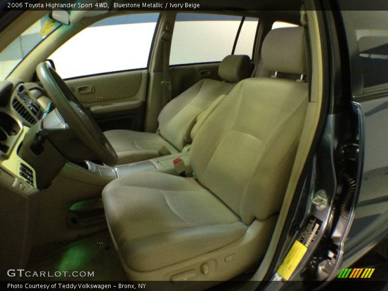Bluestone Metallic / Ivory Beige 2006 Toyota Highlander Sport 4WD