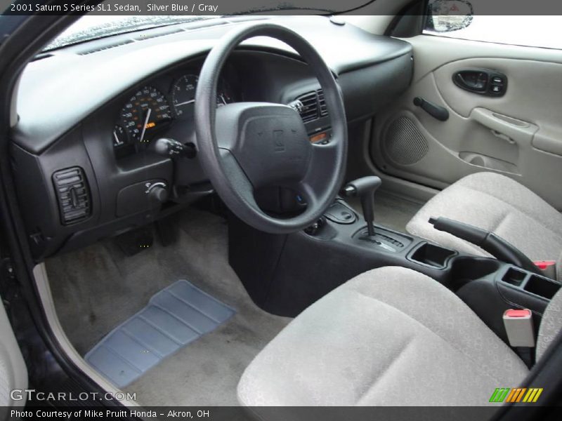  2001 S Series SL1 Sedan Gray Interior