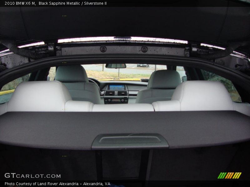 Black Sapphire Metallic / Silverstone II 2010 BMW X6 M