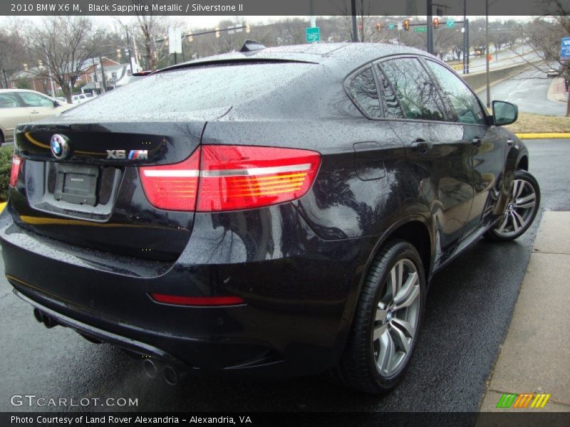  2010 X6 M  Black Sapphire Metallic