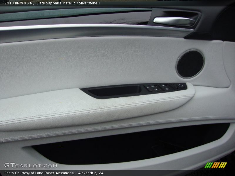 Black Sapphire Metallic / Silverstone II 2010 BMW X6 M