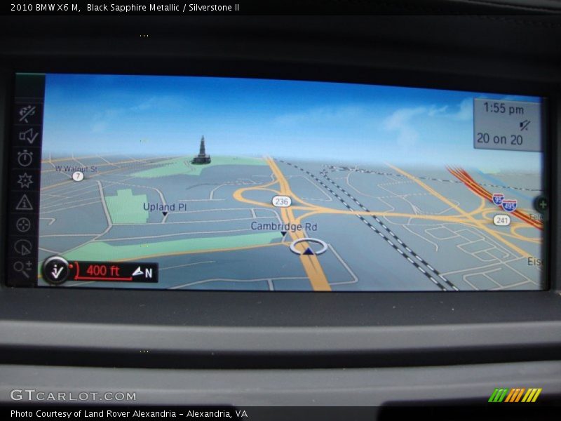 Navigation of 2010 X6 M 