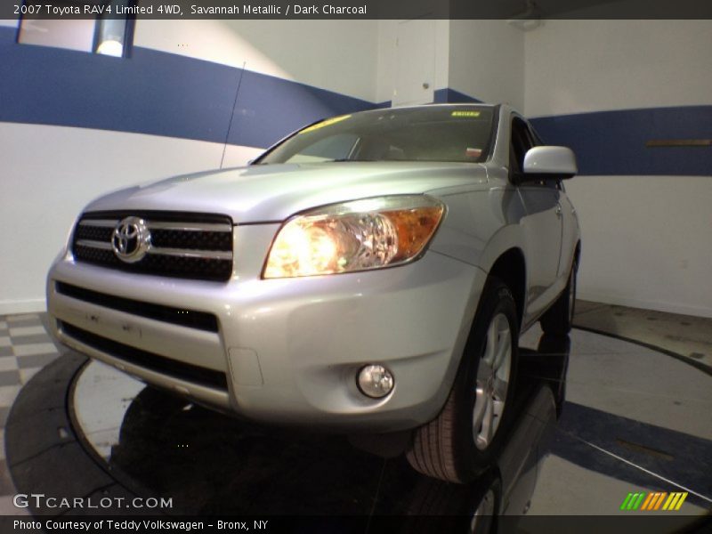 Savannah Metallic / Dark Charcoal 2007 Toyota RAV4 Limited 4WD