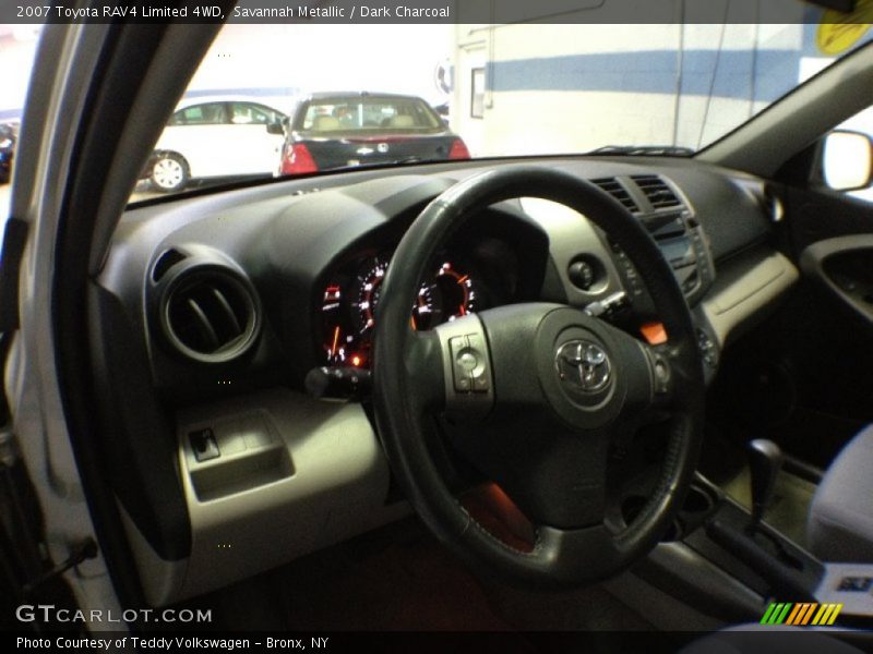 Savannah Metallic / Dark Charcoal 2007 Toyota RAV4 Limited 4WD