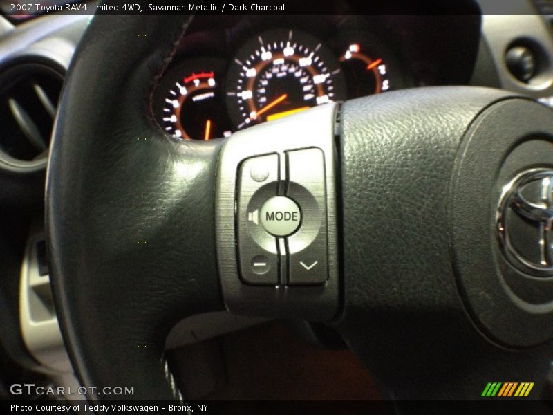 Savannah Metallic / Dark Charcoal 2007 Toyota RAV4 Limited 4WD