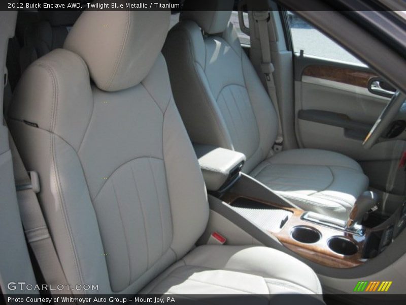 Front Seat of 2012 Enclave AWD