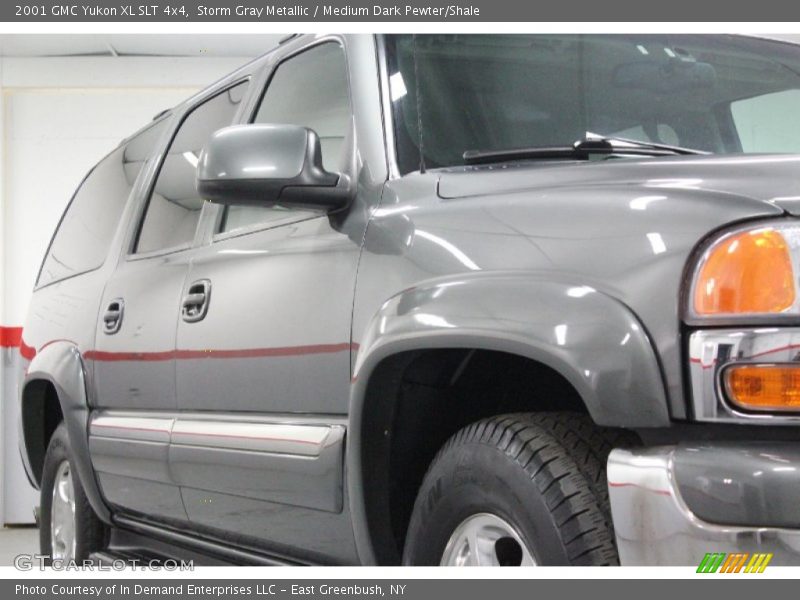Storm Gray Metallic / Medium Dark Pewter/Shale 2001 GMC Yukon XL SLT 4x4