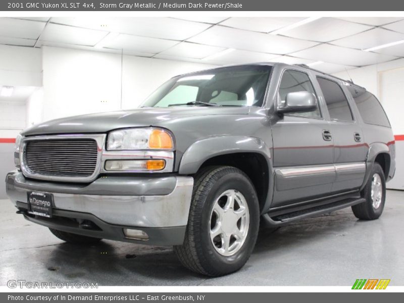 Storm Gray Metallic / Medium Dark Pewter/Shale 2001 GMC Yukon XL SLT 4x4