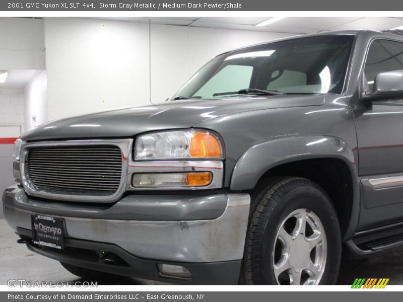 Storm Gray Metallic / Medium Dark Pewter/Shale 2001 GMC Yukon XL SLT 4x4