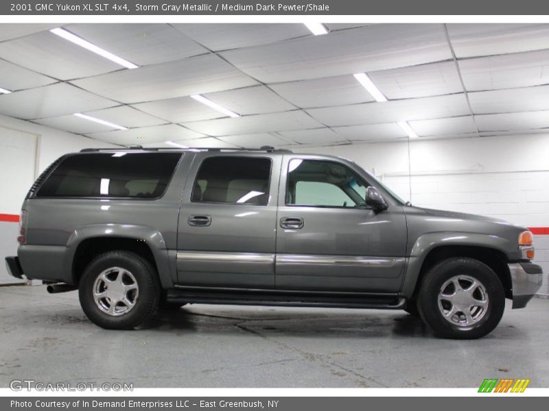 Storm Gray Metallic / Medium Dark Pewter/Shale 2001 GMC Yukon XL SLT 4x4
