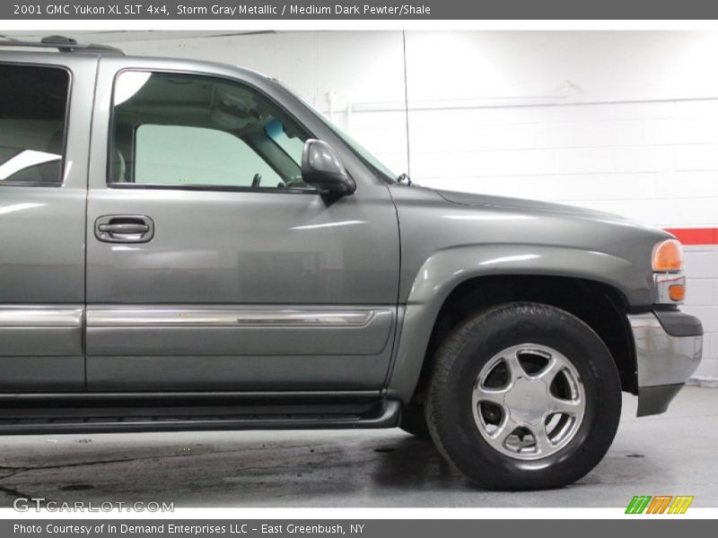 Storm Gray Metallic / Medium Dark Pewter/Shale 2001 GMC Yukon XL SLT 4x4